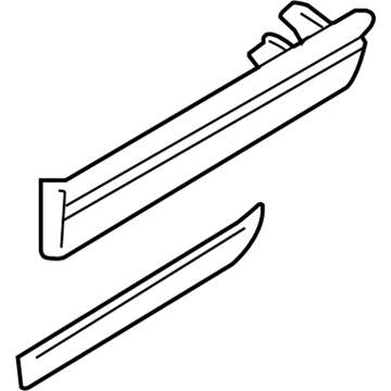 GM 15712063 Molding Asm-Pick Up Box Side Lower Front