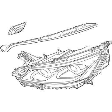 Ford LC5Z-13008-J Headlamp Assembly