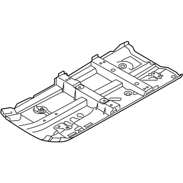 Nissan G4321-5RWMA Floor-Front, LH