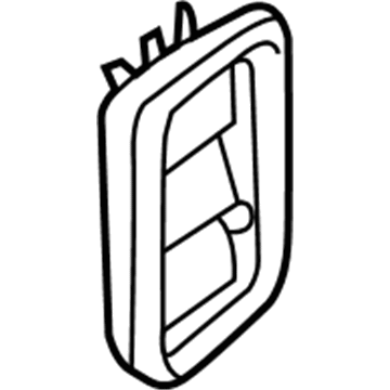 Acura 75450-SMA-A01 Outlet Assembly, Rear Air