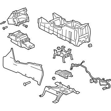 GM 88986696 Compartment Asm, Front Floor *Neutral