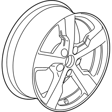 GM 22826570 Wheel, Alloy