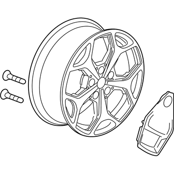 GM 22856621 Wheel, Alloy