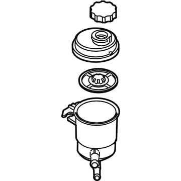 Kia 571502F000 Reservoir Assembly-Power