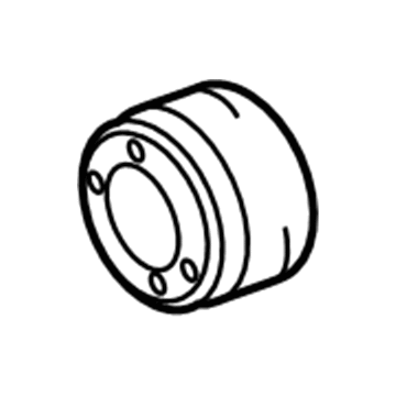 Lexus 16371-0F010 PULLEY, Fan