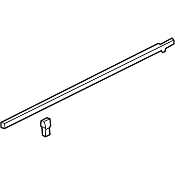 Acura 72450-TX4-A01 Molding Assembly, Left Front Door