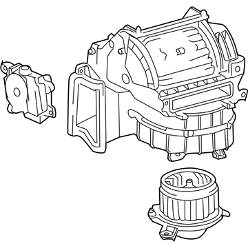 Toyota 87130-48220 Blower Assembly