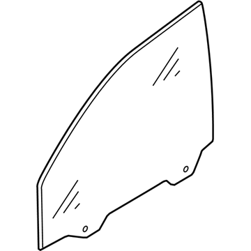 GM 96541676 Door Glass