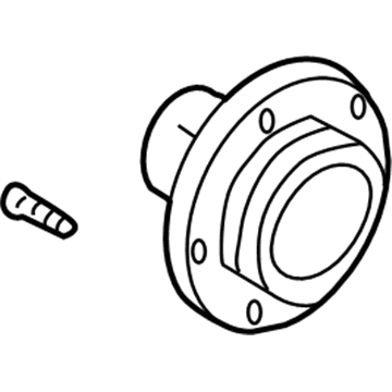 Hyundai 51750-2C103 Front Wheel Hub Assembly