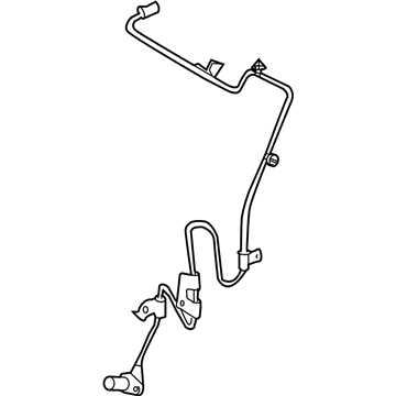 Hyundai 95670-2C600 Sensor Assembly-Abs Front Wheel , L