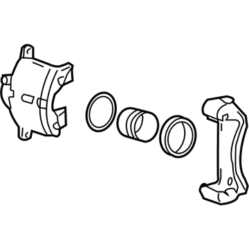 Hyundai 58180-2CA10 CALIPER Kit-Front Brake, LH