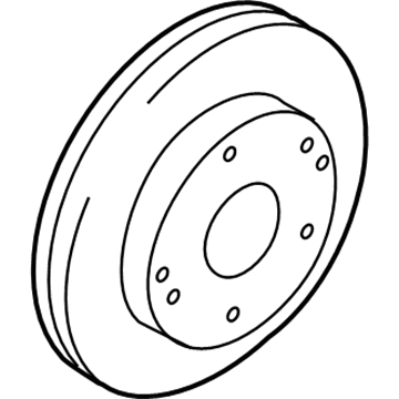 Hyundai 51712-2C700 Disc-Front Wheel Brake