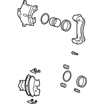 Hyundai 58130-2C200 Brake Assembly-Front, RH