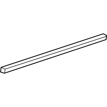 GM 10383049 Sealing Strip-Rear Side Door Window Inner