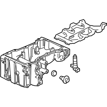 GM 12610145 Pan Asm-Oil (W/ Sensor Hole)
