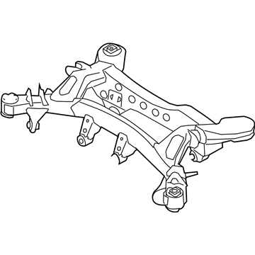 BMW 33-31-2-283-340 Rear Axle Carrier