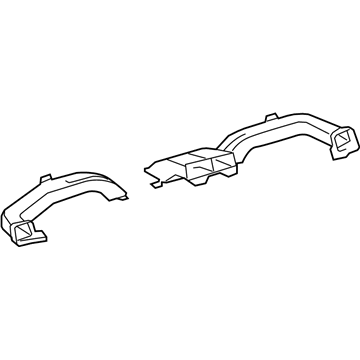 Lexus 55844-33150 Duct, Heater To Register, NO.2