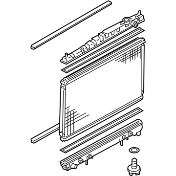 Infiniti 21460-AR710 Radiator Assembly