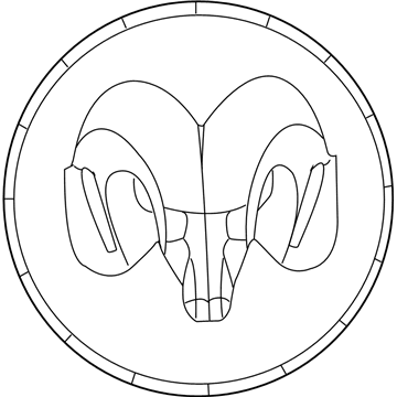 Mopar XG80PAKAA Wheel Center Cap