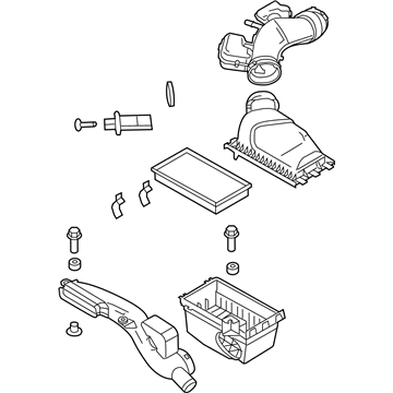 Ford BH6Z-9600-AA Air Cleaner Assembly