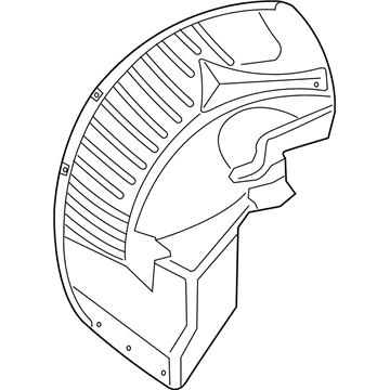 Mopar 4865491AC Shield-Splash