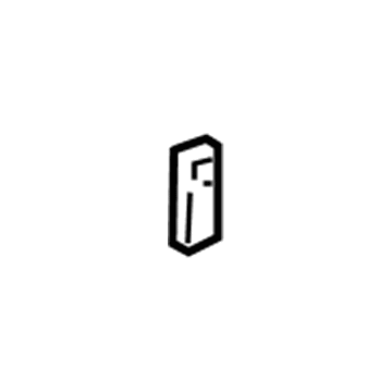 GM 25886150 Knob, Front Side Door Locking Rod