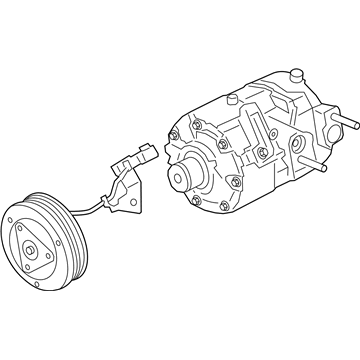 Ford LX6Z-19703-X COMPRESSOR ASY
