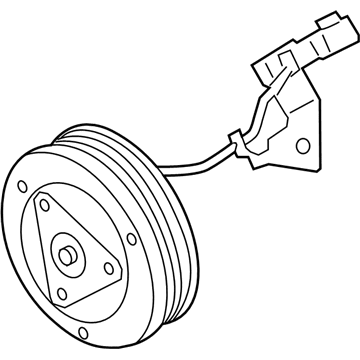 Ford LX6Z-19D786-A CLUTCH ASY - COMPRESSOR