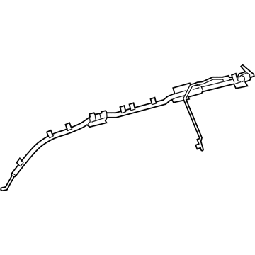 Lexus 62180-60110 Air Bag Assembly, Curtain Shield