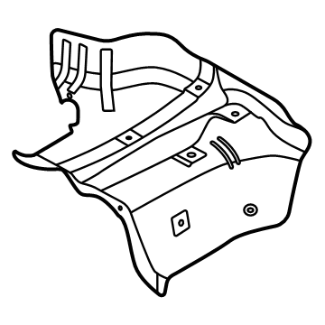 Hyundai 31220-J9000 Protector-Fuel Tank