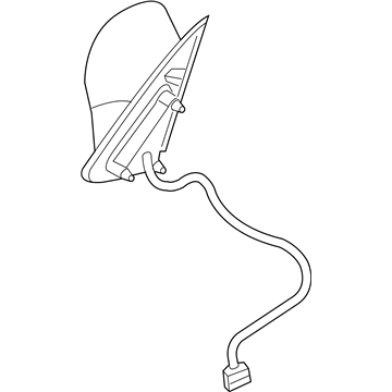 Mopar 5067273AC Outside Rear View Mirror