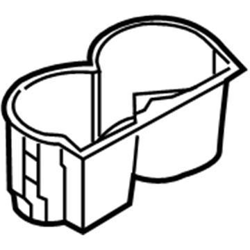 Nissan 68431-1AA1A Insert Cup Holder