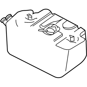 Mopar 52100484AD Fuel Tank Rear