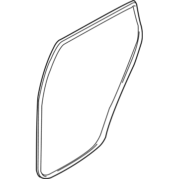 Kia 831201F001 WEATHERSTRIP Assembly-Rear Door