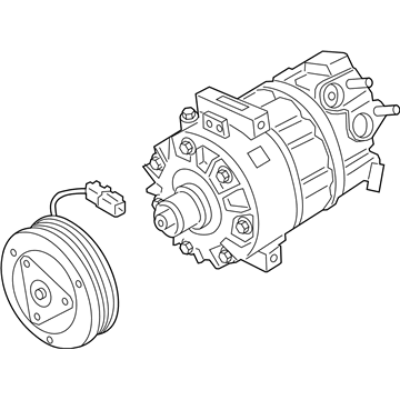 Ford JX6Z-19703-H Compressor