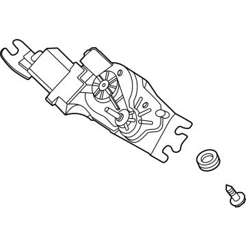 Kia 98700R0000 Motor & Linkage Assembly