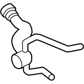 BMW 17-12-7-580-955 Radiator Coolant Hose