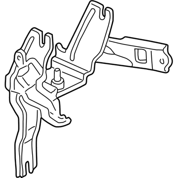 Honda 57115-S5B-000 Bracket, Modulator