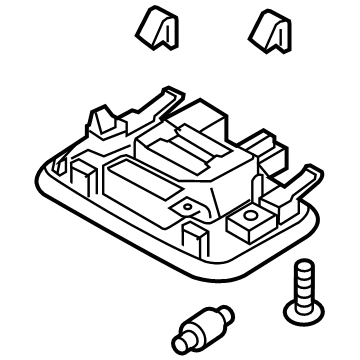 Hyundai 92850-AA000-TVN Lamp Assembly-Room