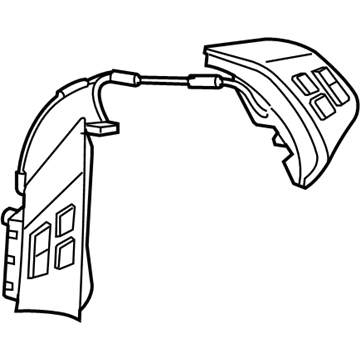 BMW 61-31-6-959-894 Multifunct Steering Wheel Switch