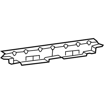 Mopar 68102298AC Bracket-Exhaust Tip