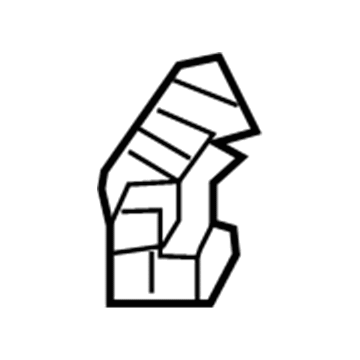Mopar 68100722AB Bracket-FASCIA Support
