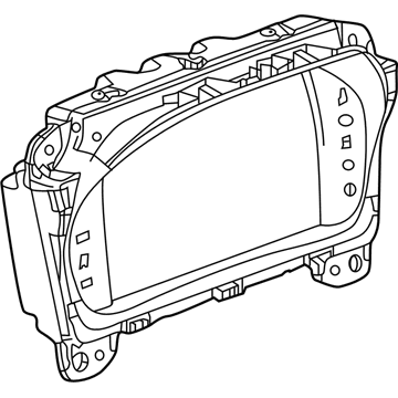 GM 84035820 Cluster