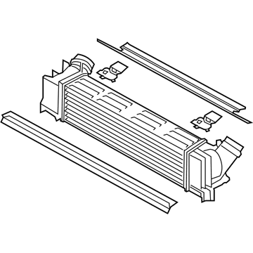 BMW 17-51-7-600-532 Charge-Air Cooler