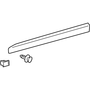 Lexus 75072-60071-B2 MOULDING Sub-Assembly, Front