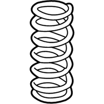 Toyota 48231-AE020 Spring, Coil, Rear