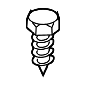 BMW 07-11-9-905-017 Screw, Self Tapping