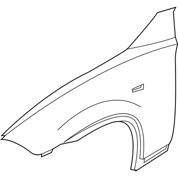 BMW 41-35-3-403-735 Side Panel, Front Left