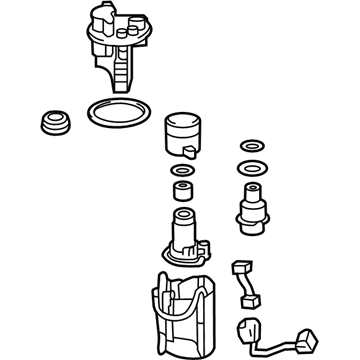 Lexus 77020-06297 Tube Assy, Fuel Suction W/Pump & Gage