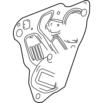 GM 23505783 Water Shield